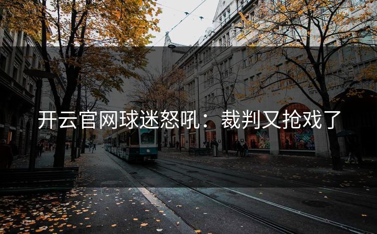 开云官网球迷怒吼:裁判又抢戏了 开云官网球迷怒吼:裁判又抢戏了